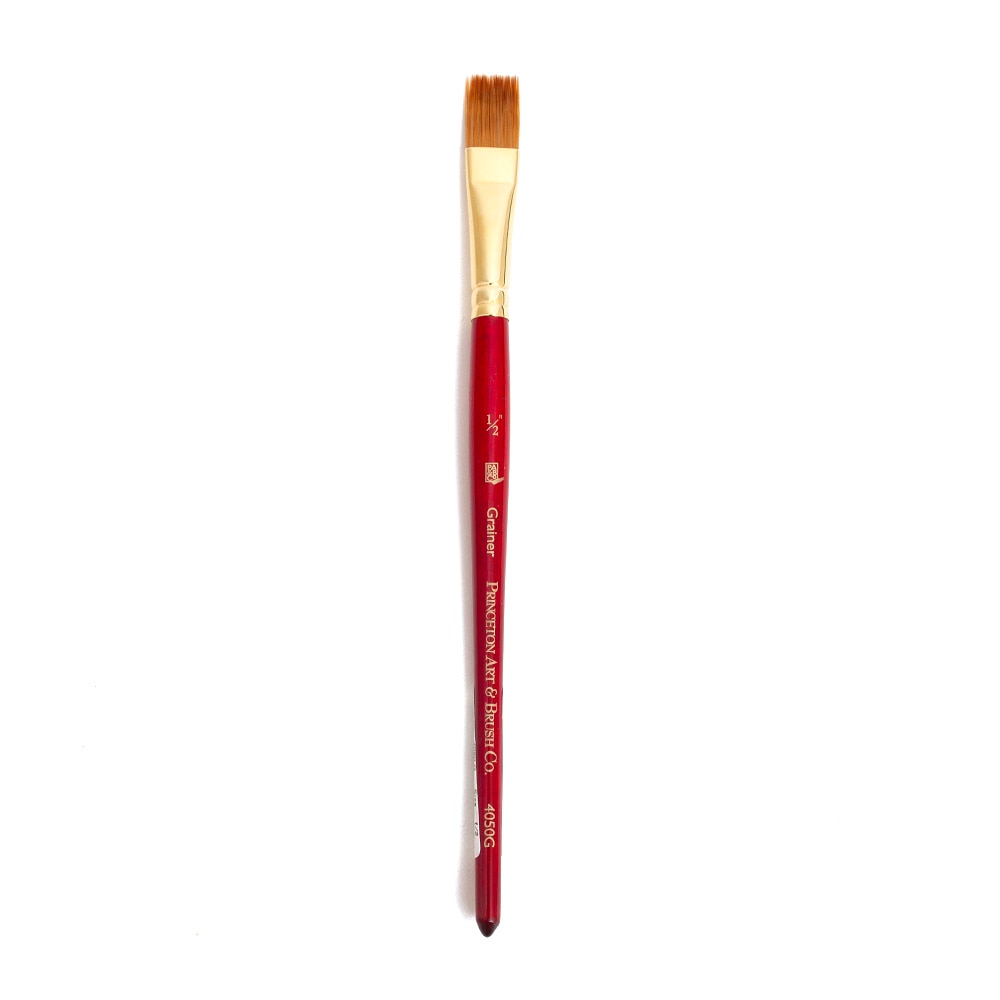 Princeton, Brushes, Art & School, Heritage, Synthetic Sable, Watercolor, 105316, Grainer, 1/2"